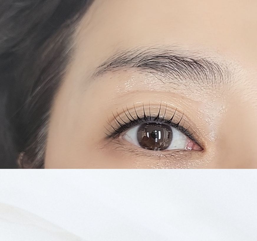 눈썹명가 실제 고객 눈썹·눈매 사진 3